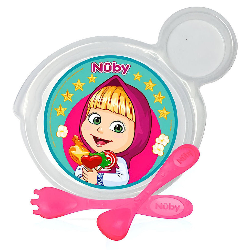 Set Nuby masha y oso 2pzas - JORHELITOS - JORHELITOS