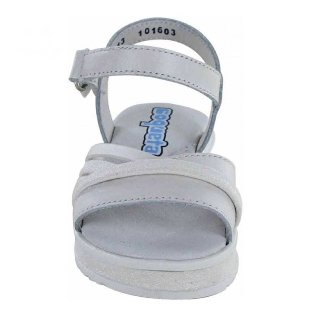 Sandalia blanca con velcro niña Coqueta - JORHELITOS - JORHELITOS