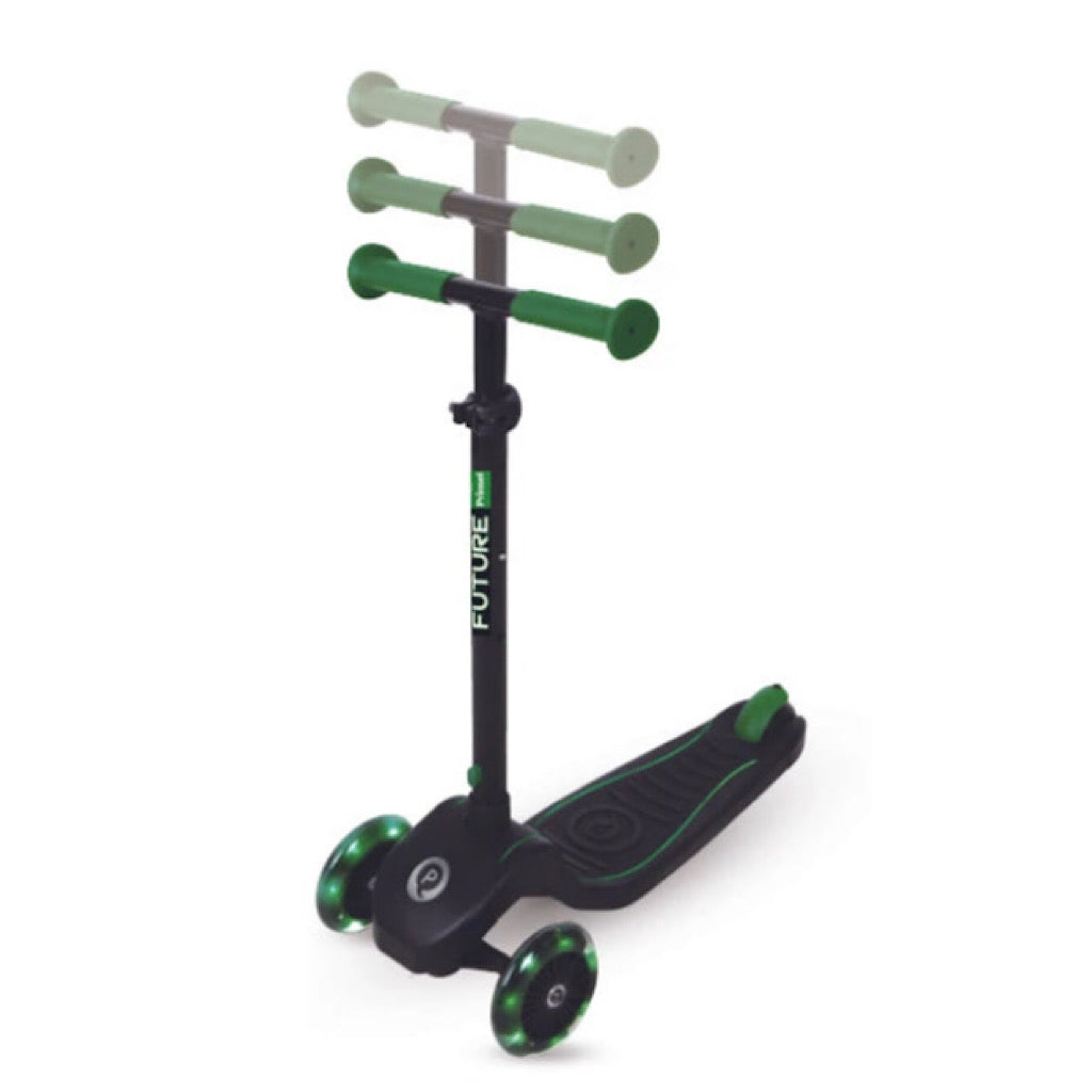 Scooter Prinsel future verde con luces - JORHELITOS - JORHELITOS