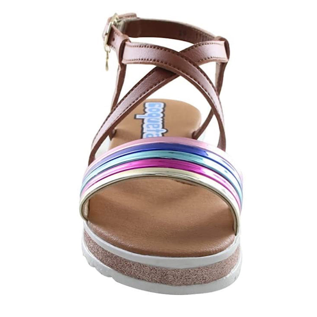 Sandalia tipo espejo para niña Coqueta - JORHELITOS - JORHELITOS