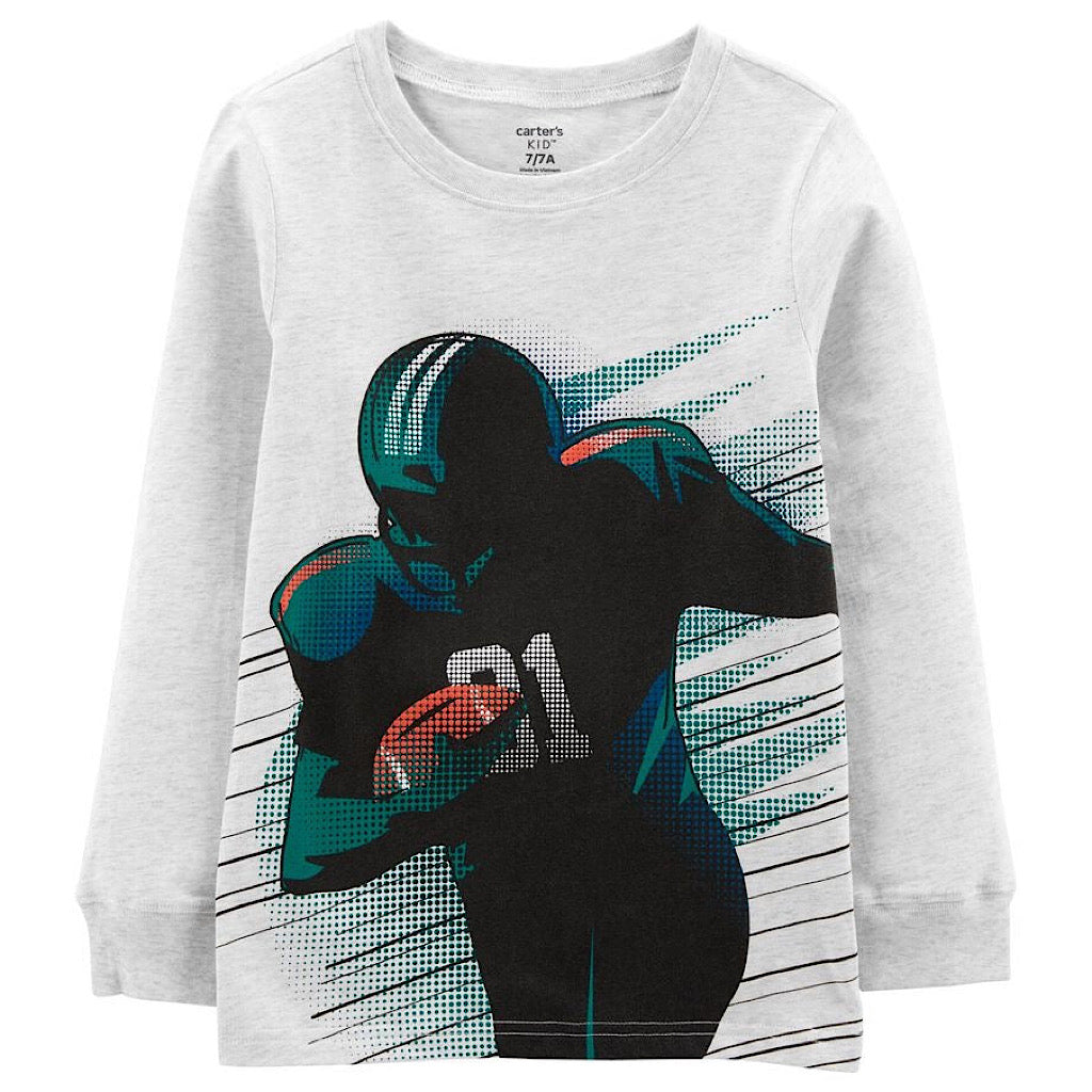 Playera Carter’s manga larga para niño - JORHELITOS - JORHELITOS