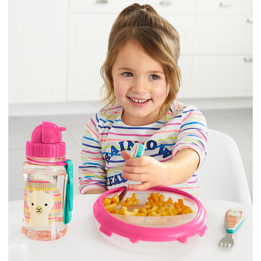 Plato y tazón Skip Hop llama - JORHELITOS - JORHELITOS