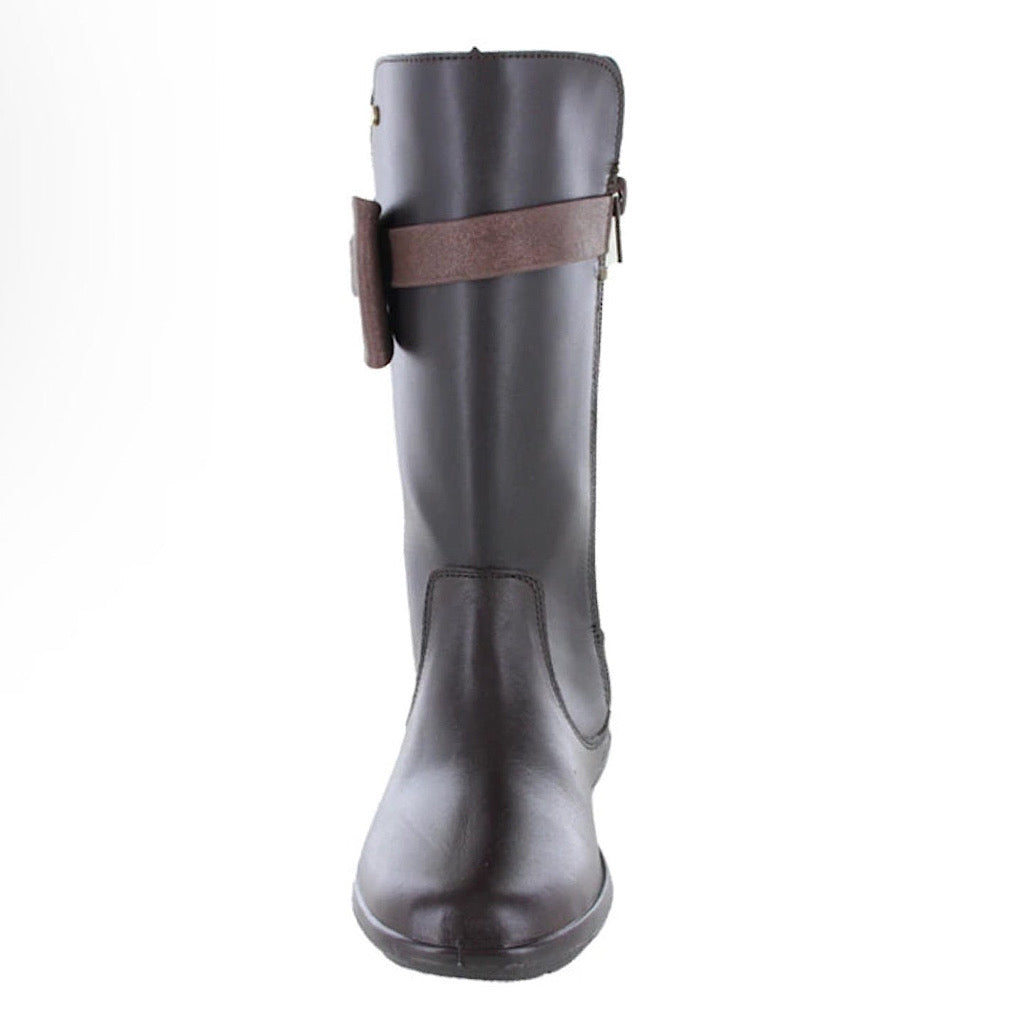 Bota café con moño niña Coqueta - JORHELITOS - JORHELITOS