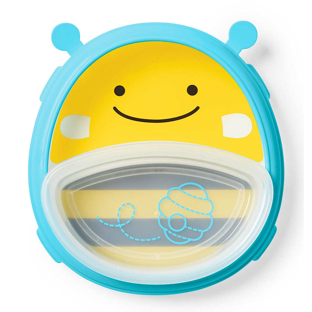 Plato y tazón Skip Hop abeja - JORHELITOS - JORHELITOS
