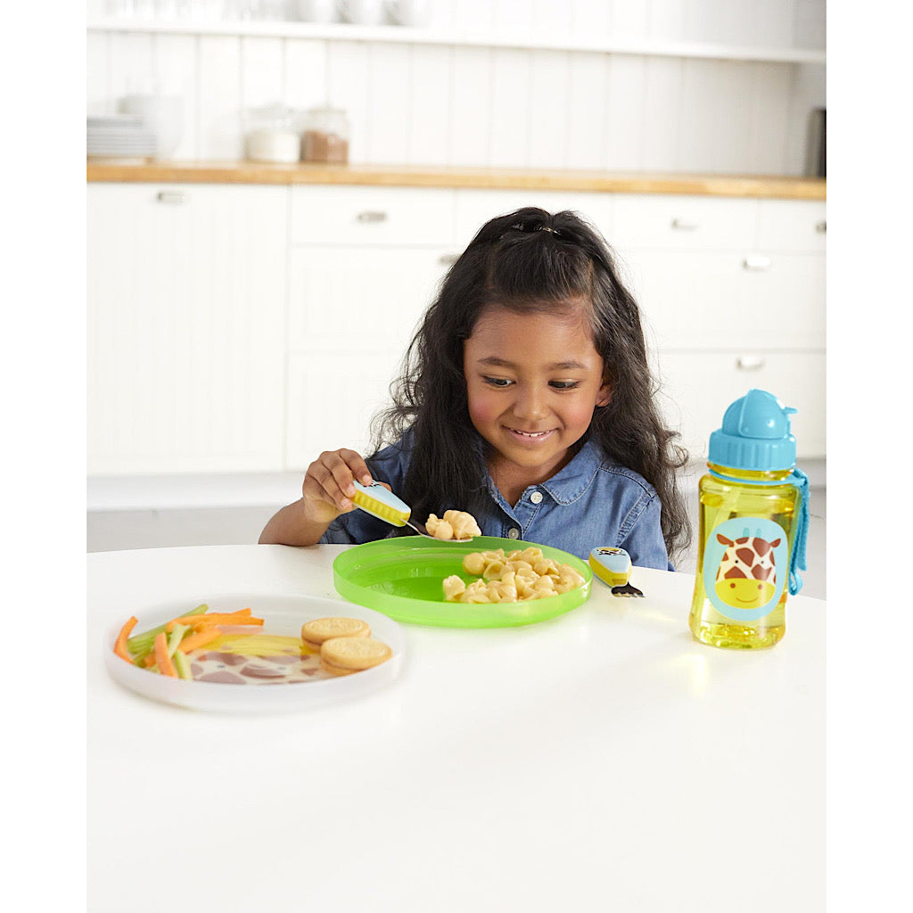 Set platos Skip Hop antideslizantes jirafa - JORHELITOS - JORHELITOS