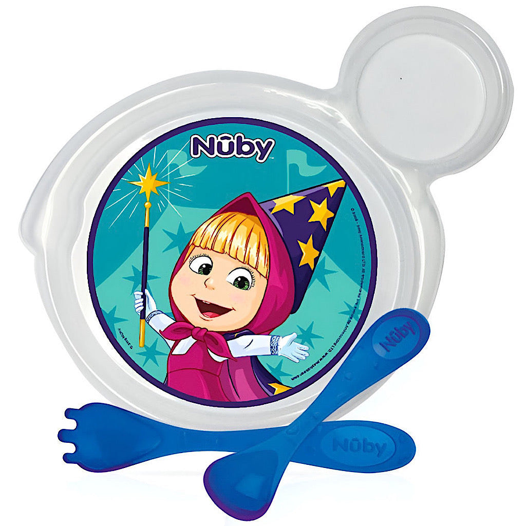 Set Nuby masha y oso 2pzas - JORHELITOS - JORHELITOS