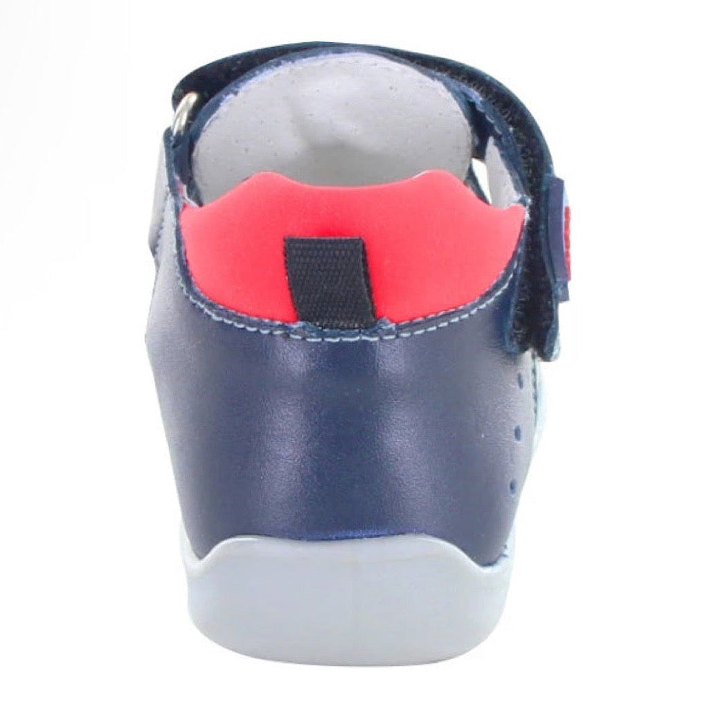 Huarache azul con rojo bebito Audaz - JORHELITOS - JORHELITOS