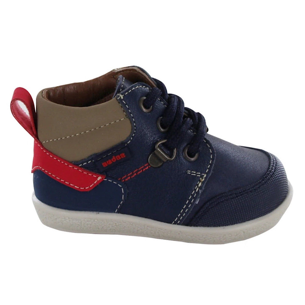 Botín azul con agujetas bebito Audaz - JORHELITOS - JORHELITOS