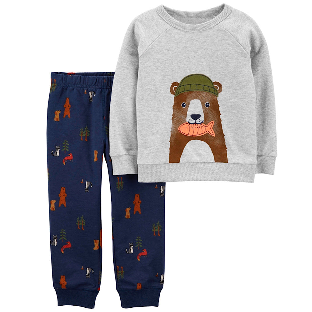 Set Carter’s oso 2 piezas para bebito - JORHELITOS - JORHELITOS