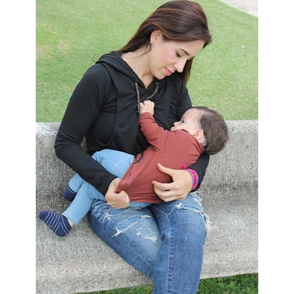 Sudadera de lactancia y embarazo Elizabeth - JORHELITOS - JORHELITOS