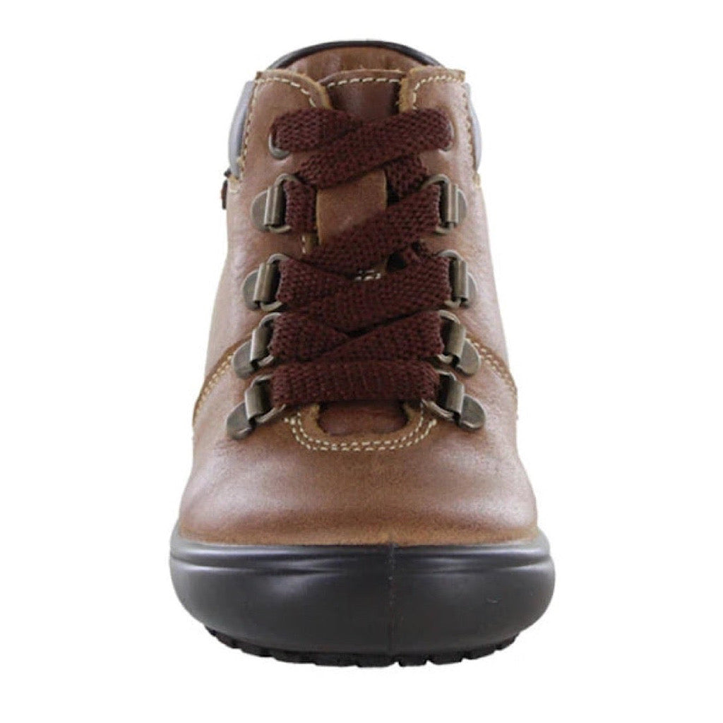 Botín de agujetas color cafe para niño Audaz - JORHELITOS - JORHELITOS