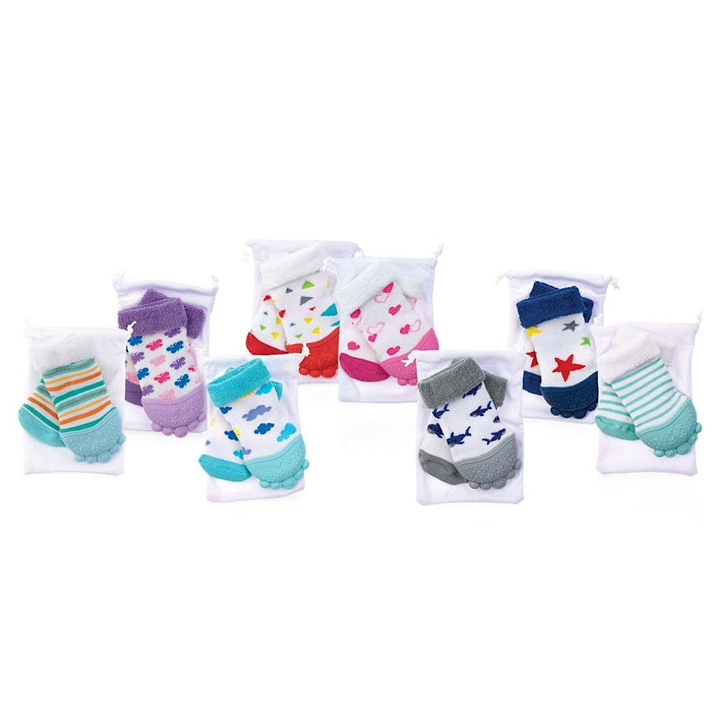 Calcetín mordedera para dentición Nuby - JORHELITOS - JORHELITOS