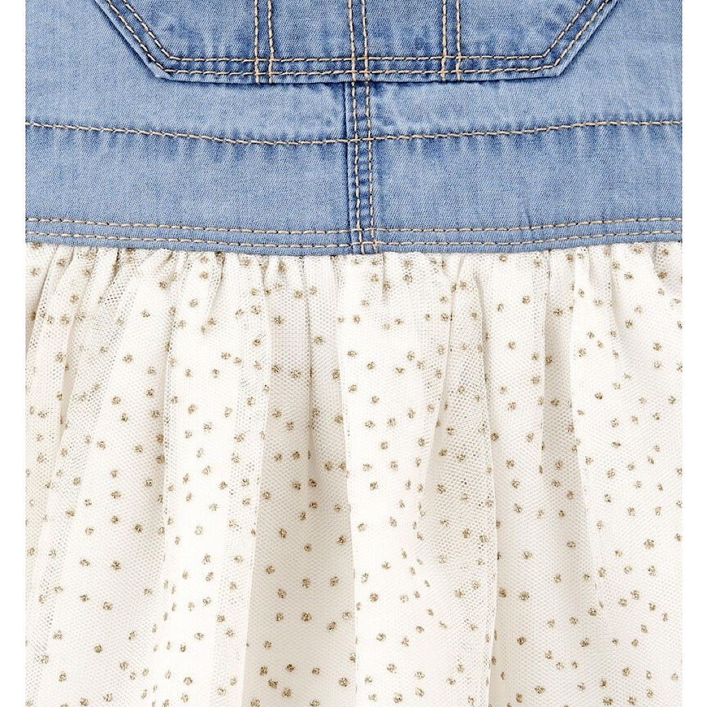 Vestido Oshkosh de mezclilla tutu niña preescolar - JORHELITOS - JORHELITOS