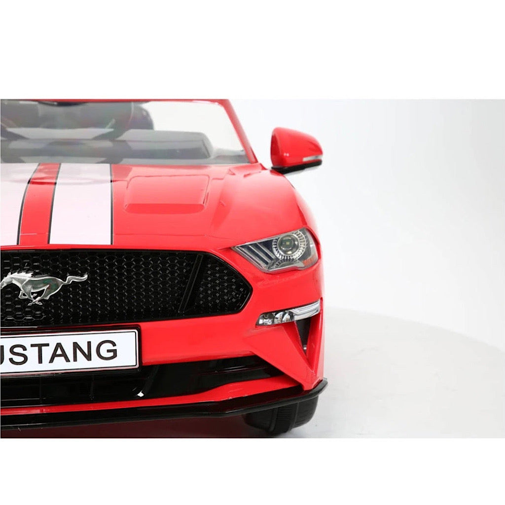 Auto eléctrico Prinsel mustang color rojo - JORHELITOS - JORHELITOS