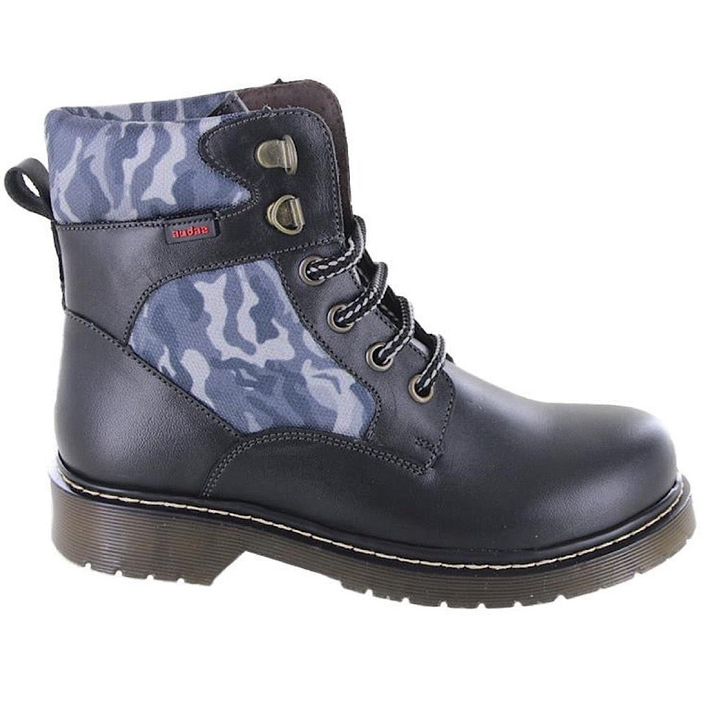 Bota negra camuflageada para niño Audaz - JORHELITOS - JORHELITOS