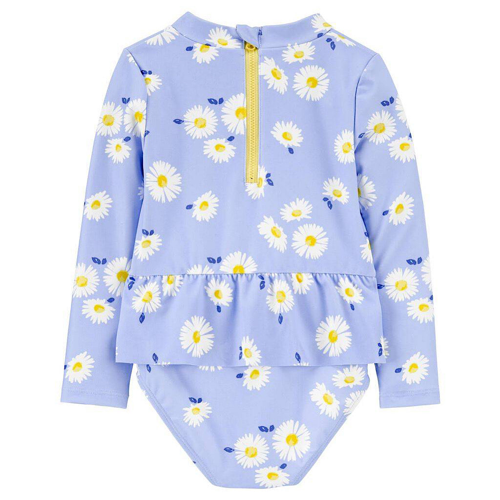 Traje de baño Carter’s completo flores para bebita - JORHELITOS - JORHELITOS
