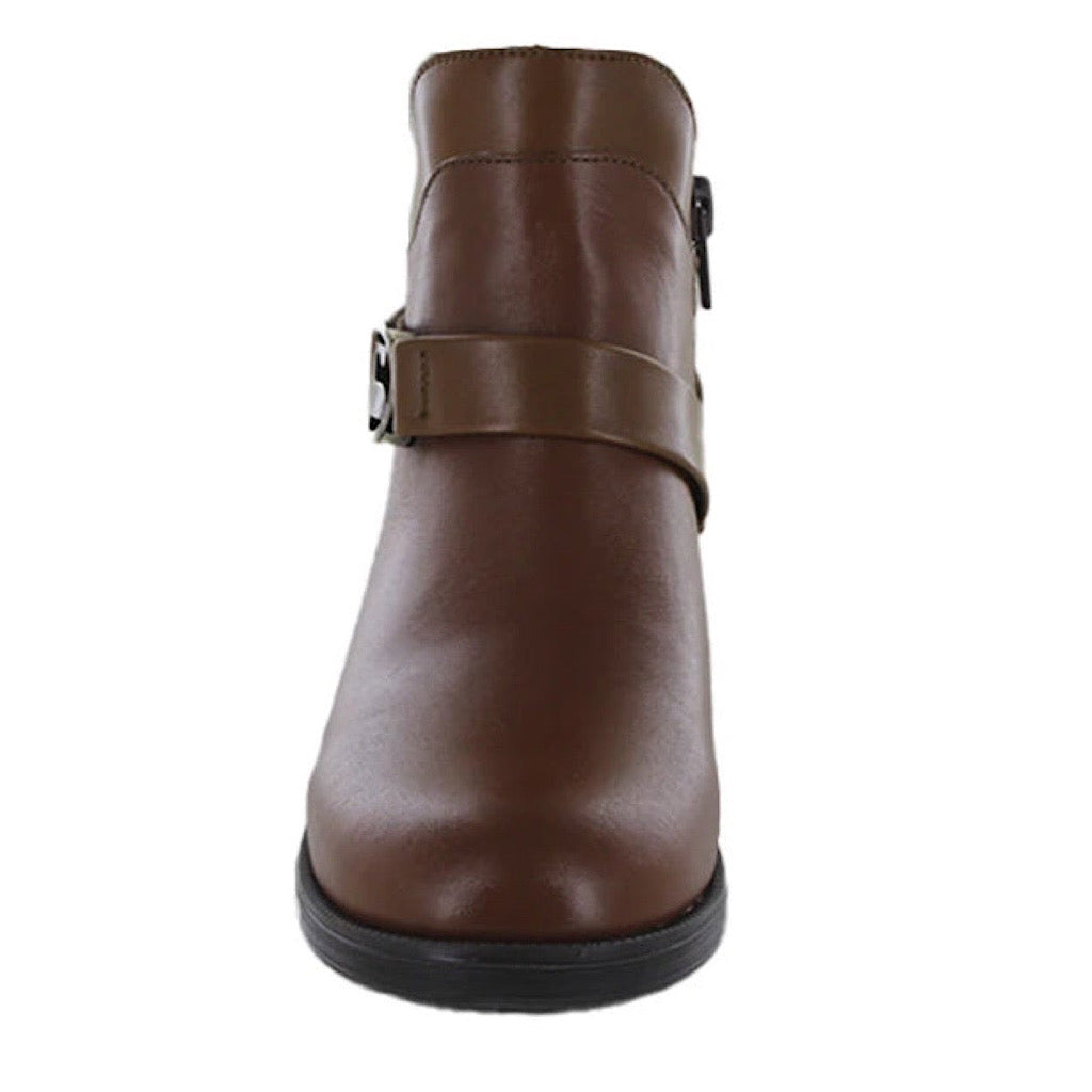 Botín miel con hebilla para niña Coqueta - JORHELITOS - JORHELITOS