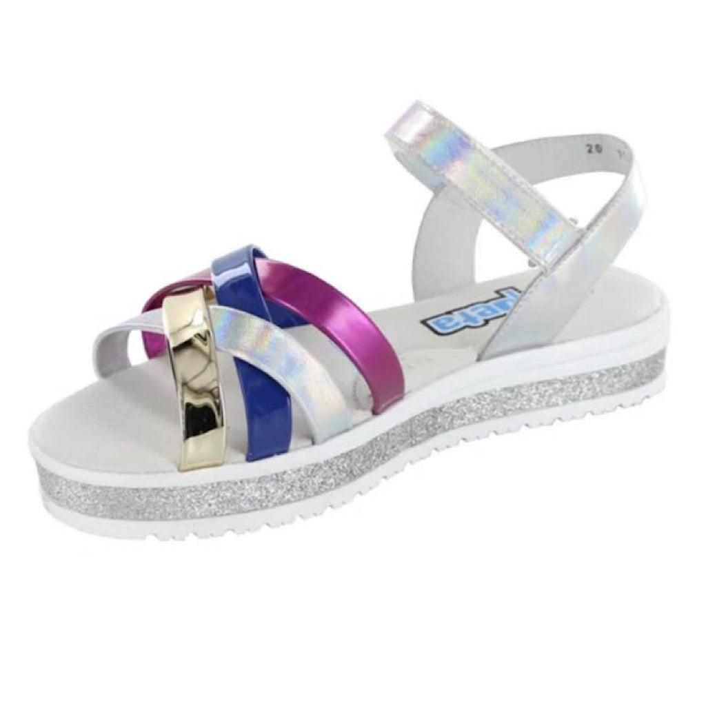 Sandalia multicolor para niña Coqueta - JORHELITOS - JORHELITOS