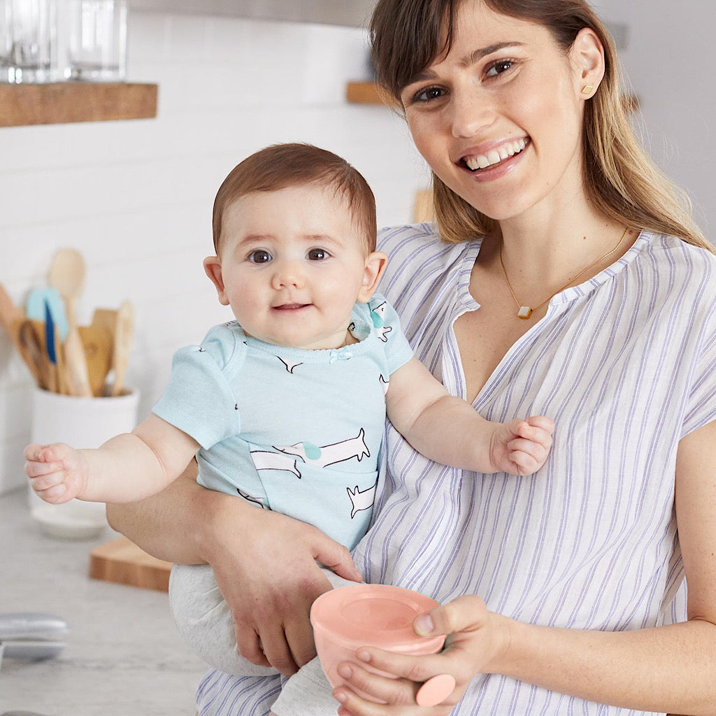 Tazones con asa Skip Hop coral - JORHELITOS - JORHELITOS