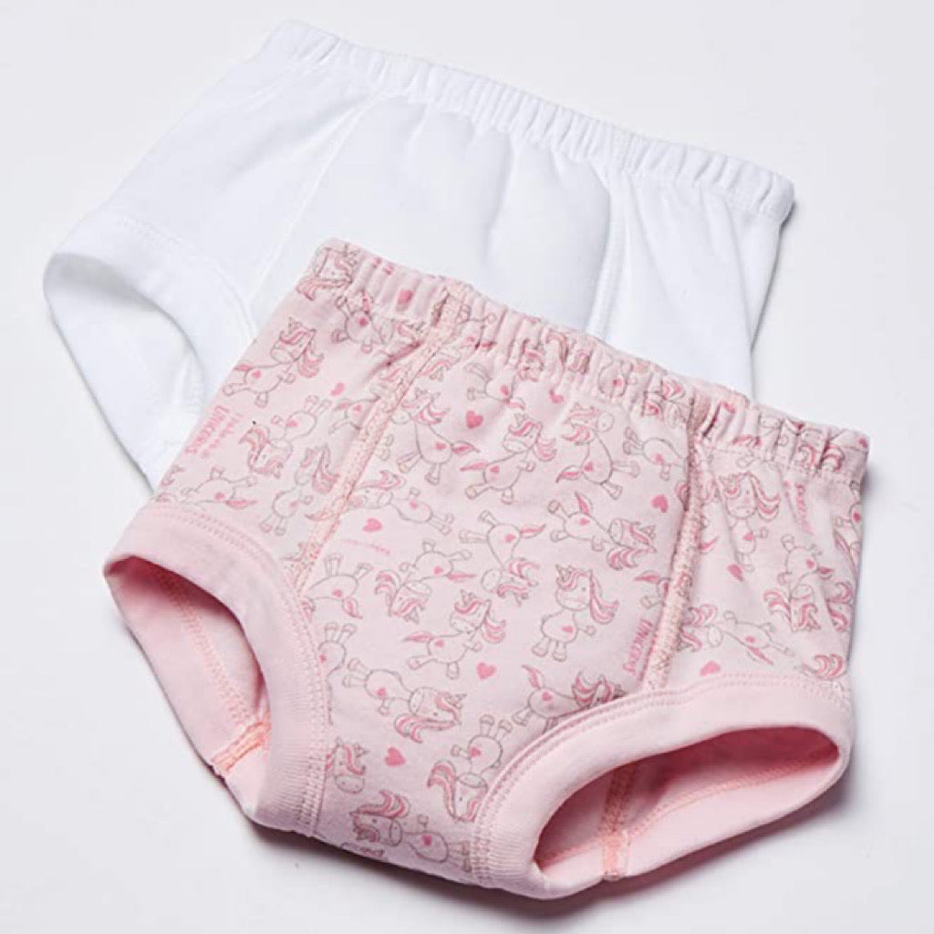 Set dos piezas calzones entrenadores Baby Creysi para niña