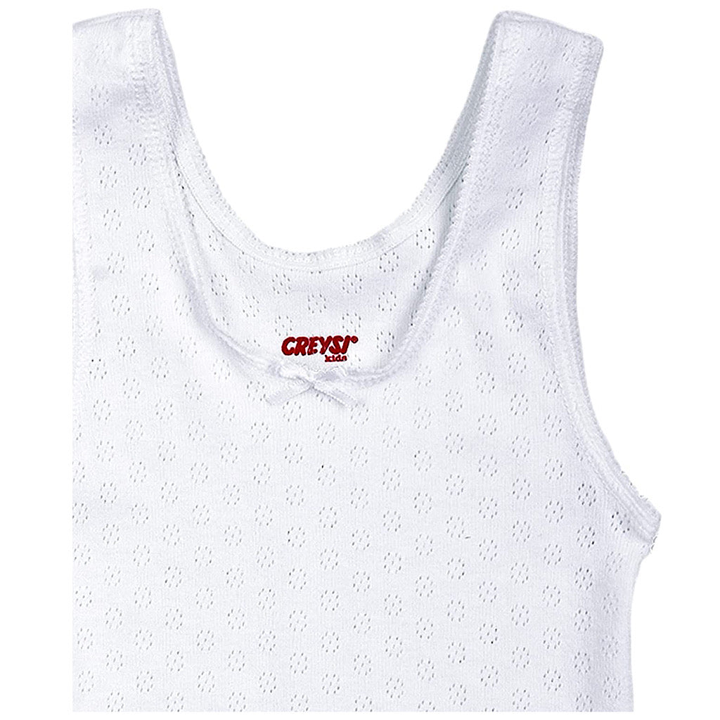 Camiseta Baby Creysi blanca para niña – JORELITOS